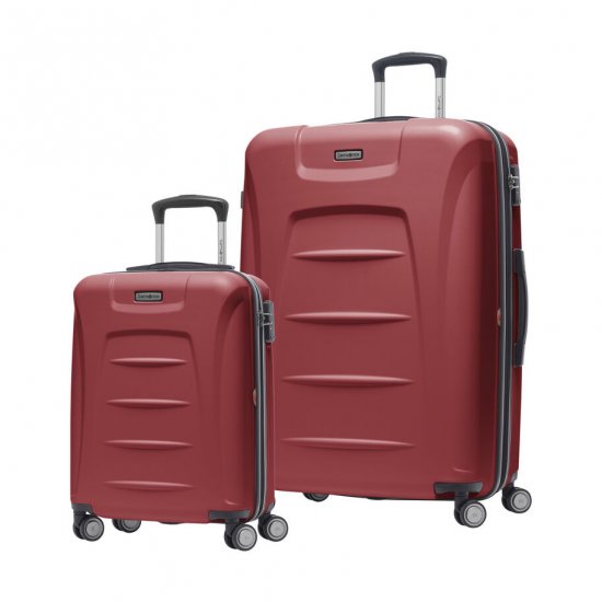 SAMSONITE TRIBUTE PRO 2 PIECE SET-Metallic Red - Click Image to Close