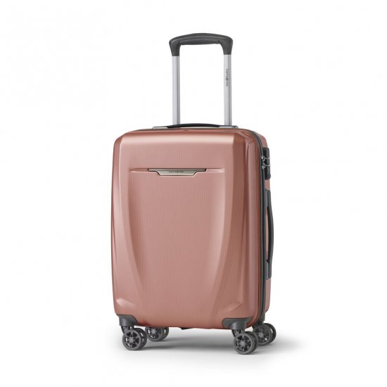 SAMSONITE PURSUIT DLX PLUS SPINNER CARRY-ON | Rose Gold - Click Image to Close