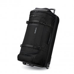 SAMSONITE DETOUR EXTENDED JOURNEY WHEELED DUFFLE-New Black