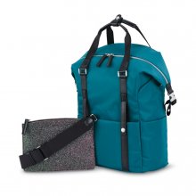 SAMSONITE & SARAH JESSICA PARKER: THE CARRIED AWAY CONVERTIBLE-Teal/Black Glitter Glow