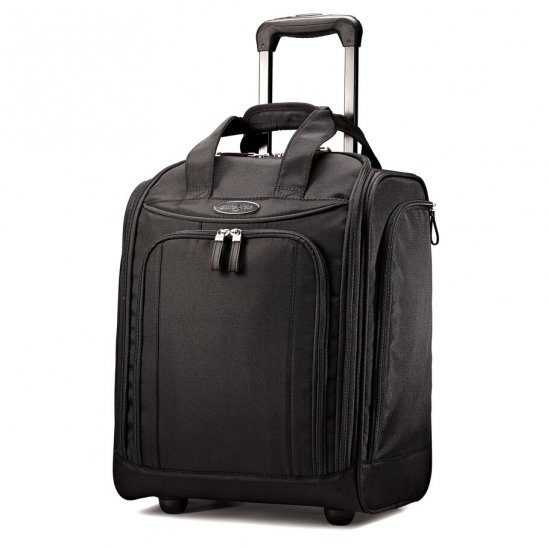 SAMSONITE TRAVEL CASES WHEELED UNDERSEATER - LARGE | Black - Click Image to Close