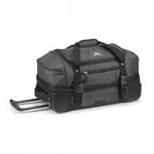 HIGH SIERRA FAIRLEAD COLLECTION 22" DROP BOTTOM DUFFLE-Mercury/Black