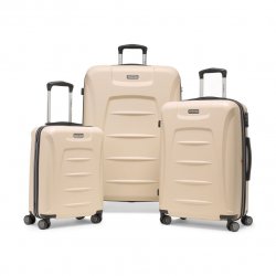 SAMSONITE TRIBUTE PRO 3 PIECE SET-Cream