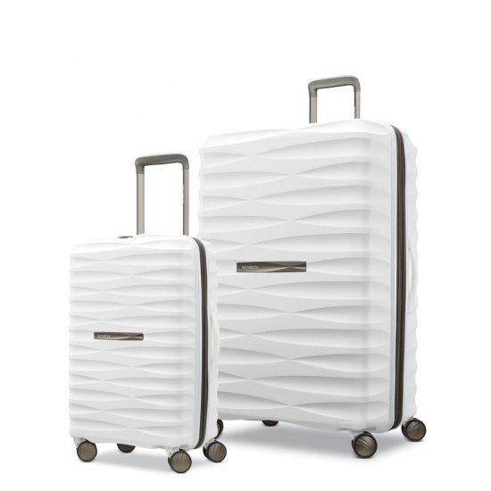 SAMSONITE VOLTAGE DLX 2 PIECE SET-White - Click Image to Close