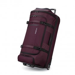 SAMSONITE DETOUR EXTENDED JOURNEY WHEELED DUFFLE-Plum