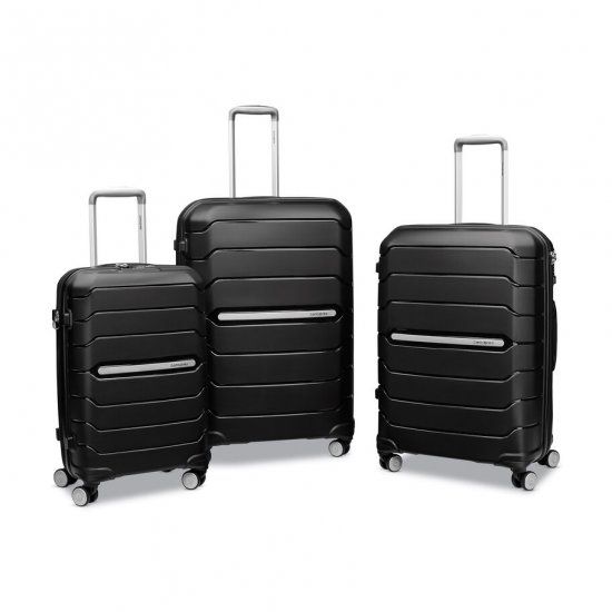 SAMSONITE FREEFORM 3 PIECE SET-Black - Click Image to Close