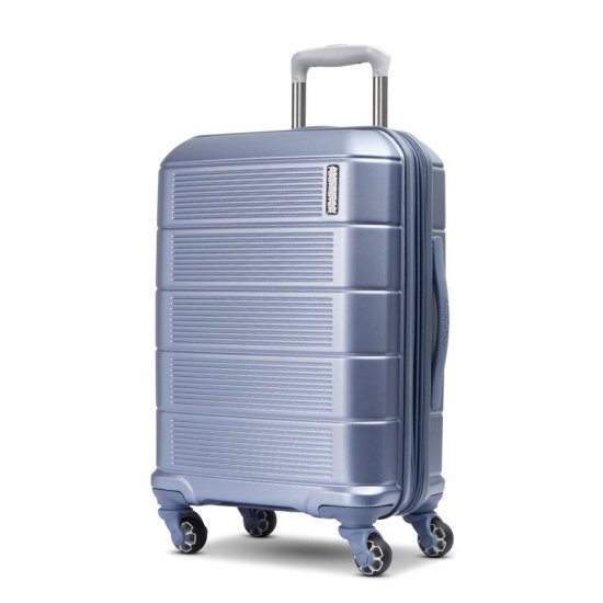 AMERICAN TOURISTER STRATUM 2.0 SPINNER CARRY-ON | Slate Blue - Click Image to Close