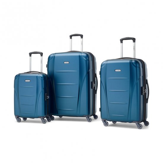 SAMSONITE WINFIELD NXT 3 PIECE SET-Blue - Click Image to Close