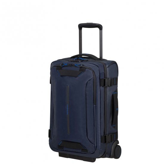 SAMSONITE ECODIVER WHEELED DUFFLE (55/20)-Blue Nights - Click Image to Close