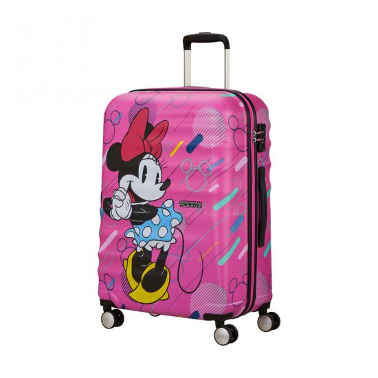 AMERICAN TOURISTER DISNEY WAVEBREAKER SPINNER MEDIUM-Minnie Future Pop - Click Image to Close