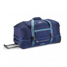 HIGH SIERRA FAIRLEAD COLLECTION 28" DROP BOTTOM DUFFLE-True Navy/Graphite Blue