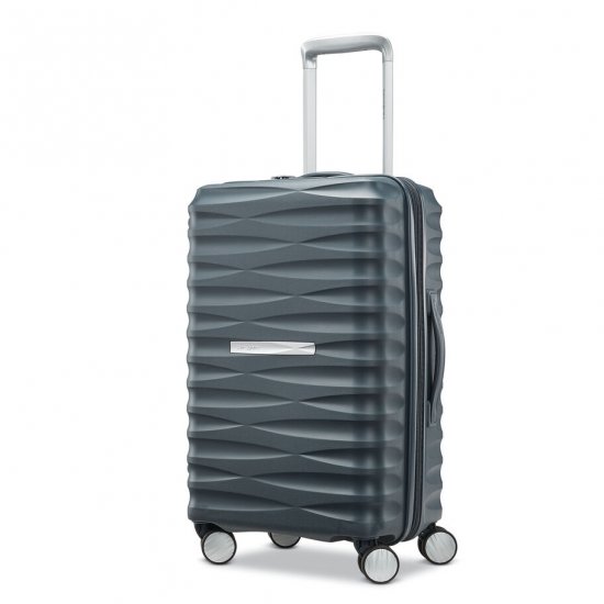 SAMSONITE VOLTAGE DLX SPINNER CARRY-ON | Dark Graphite - Click Image to Close