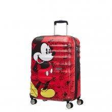 AMERICAN TOURISTER DISNEY WAVEBREAKER SPINNER MEDIUM-Mickey Comics Red