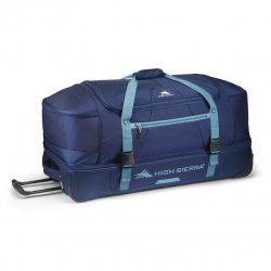 HIGH SIERRA FAIRLEAD COLLECTION 34" DROP BOTTOM DUFFLE-True Navy/Graphite Blue