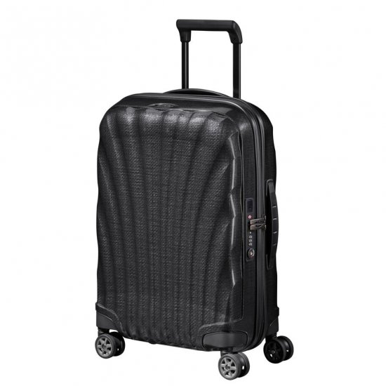 SAMSONITE C-LITE SPINNER CARRY-ON | Black - Click Image to Close