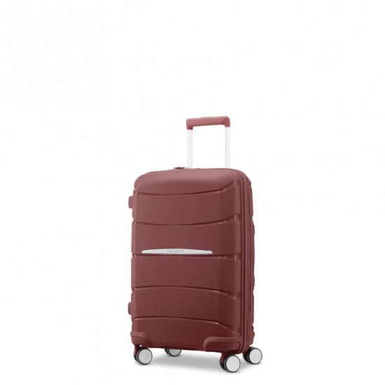 SAMSONITE OUTLINE PRO SPINNER CARRY-ON | Shiraz/Burgundy - Click Image to Close