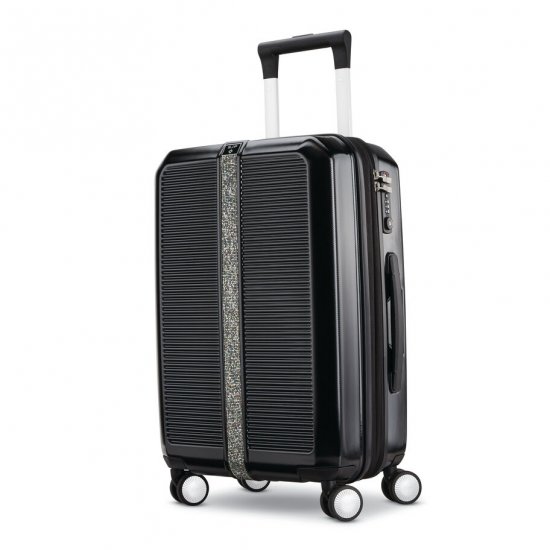 SAMSONITE & SARAH JESSICA PARKER: CARRY-ON SPINNER | Black - Click Image to Close