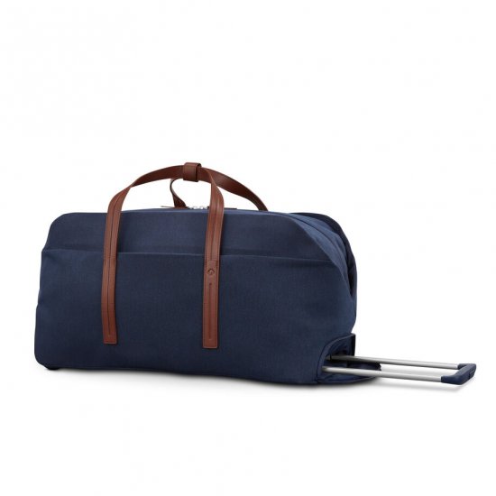 SAMSONITE VIRTUOSA WHEELED DUFFLE-Navy - Click Image to Close